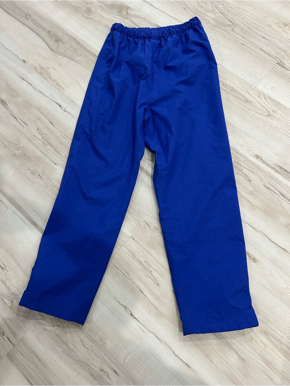 Women’s Elastic Waist Blue Snow Pants